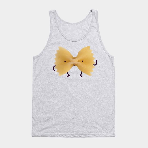 Bowtie Pasta Tank Top by SharpieSam